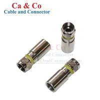 RG6 Tri Shield Compression Connector